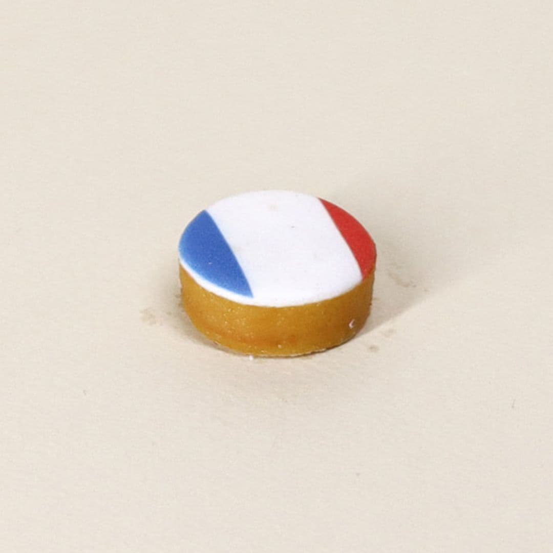 Calissons ronds « bleu blanc rouge »